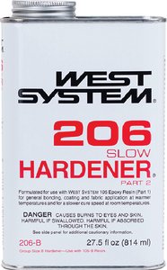 West System - Slow Hardener - .44 Pint - 206A