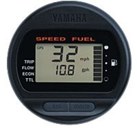 Yamaha - Command Link Speedometer & Fuel Meter - Round - All 2005 and Newer Yamaha Outboards - 6Y8-83500-20-00
