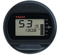 Yamaha - Command Link Round Tachometer - 2005 & Newer Yamaha Outboards - 6Y8-8350T-20-00