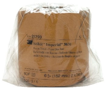 3M - Stikit Paper Disc Roll - 6 inch - 80F - 363I