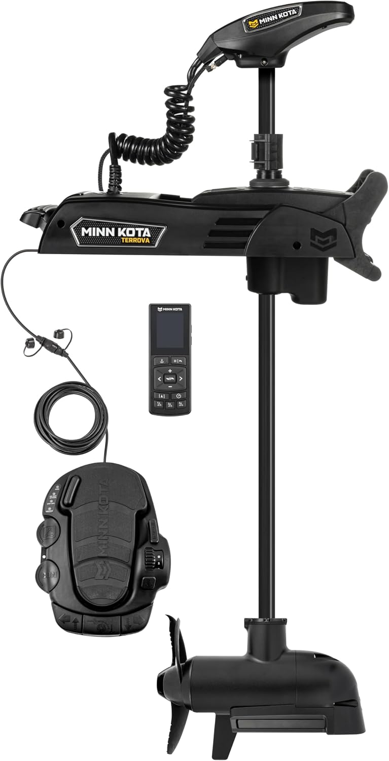 Minn Kota - Terrova QUEST Trolling Motor | GPS & Wireless Remote