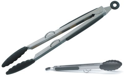 Progressive International Corp - Prepworks Nylon and Stainless Steel Drip-Less Tongs - GT3257