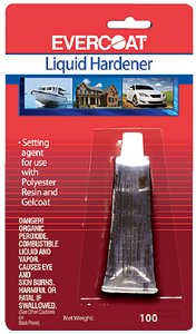 Evercoat - Liquid Hardener - 40 cc For Gallon - 1.3 oz. - 100603