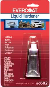Evercoat - Liquid Hardener - 40 cc For Gallon - 1.3 oz. - 100603