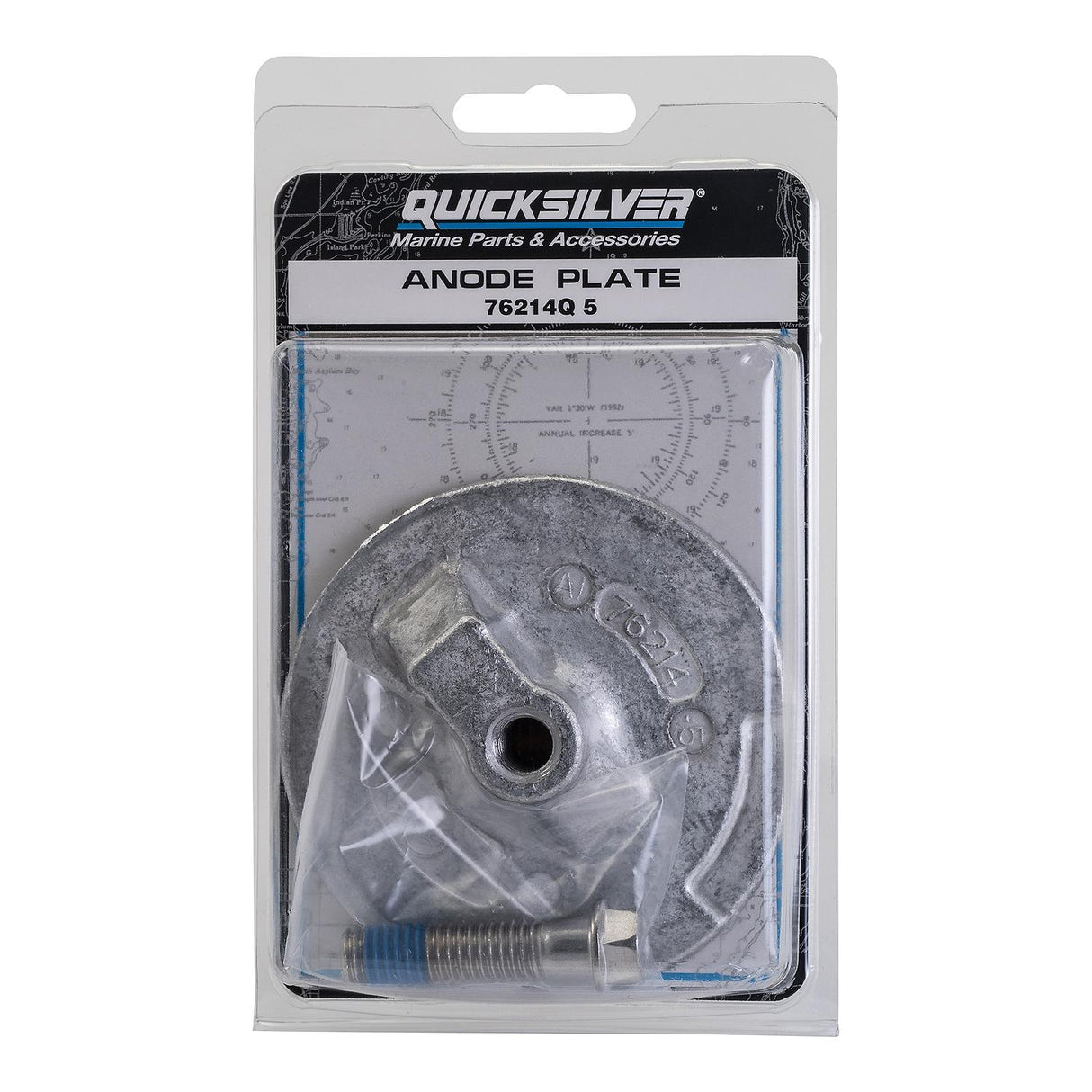 Mercury Quicksilver - Outboard Aluminum Anode Kit - Fits Mercury/Mariner 35 ‑ 300 HP - Force 90 - 120 HP 1995 and Newer - MerCruiserAlpha One Gen II and Bravo I, II, III, X XR & XZ Drives - 76214Q5