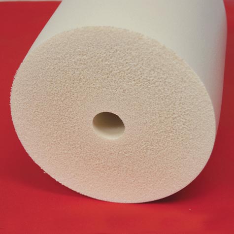 Taylor Made - Sur-Moor Mast Buoy - White With Blue Reflective Striping - 74 inch - 22106