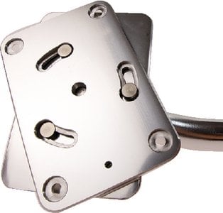 Panther - King Pin Shallow Water Anchor System - Quick Release Bow Mount Bracket, 3" Rise - KPB60A