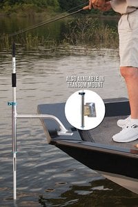 Panther - King Pin Shallow Water Anchor System - 2 Piece Anchor Pole - KPP120B