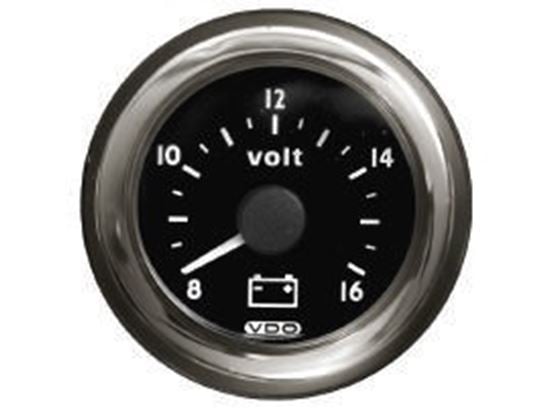 SmartCraft 79-879921K21 SC100 System Link Voltage Gauge - Fits 2-1/8in Dia. Hole - For 2001 & Newer OptiMax OutBoards - 2002 & Newer V-6 EFI - 30-60 EFI - All SmartCraft Compatible Engines with 555 ECM