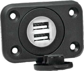 Prime Products - 12 VOLT DUAL USB PORTS,DUAL USB PORT RECEPTACLE - 086412