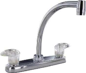 Valterra - Catalina Two Acrylic Lever Handle Hi-Arc 8" RV Kitchen Pot Filler Faucet - PF221302