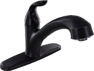 Valterra - 8" Hybrid Kitchen Faucet W/ Pullout Spout - PF231541