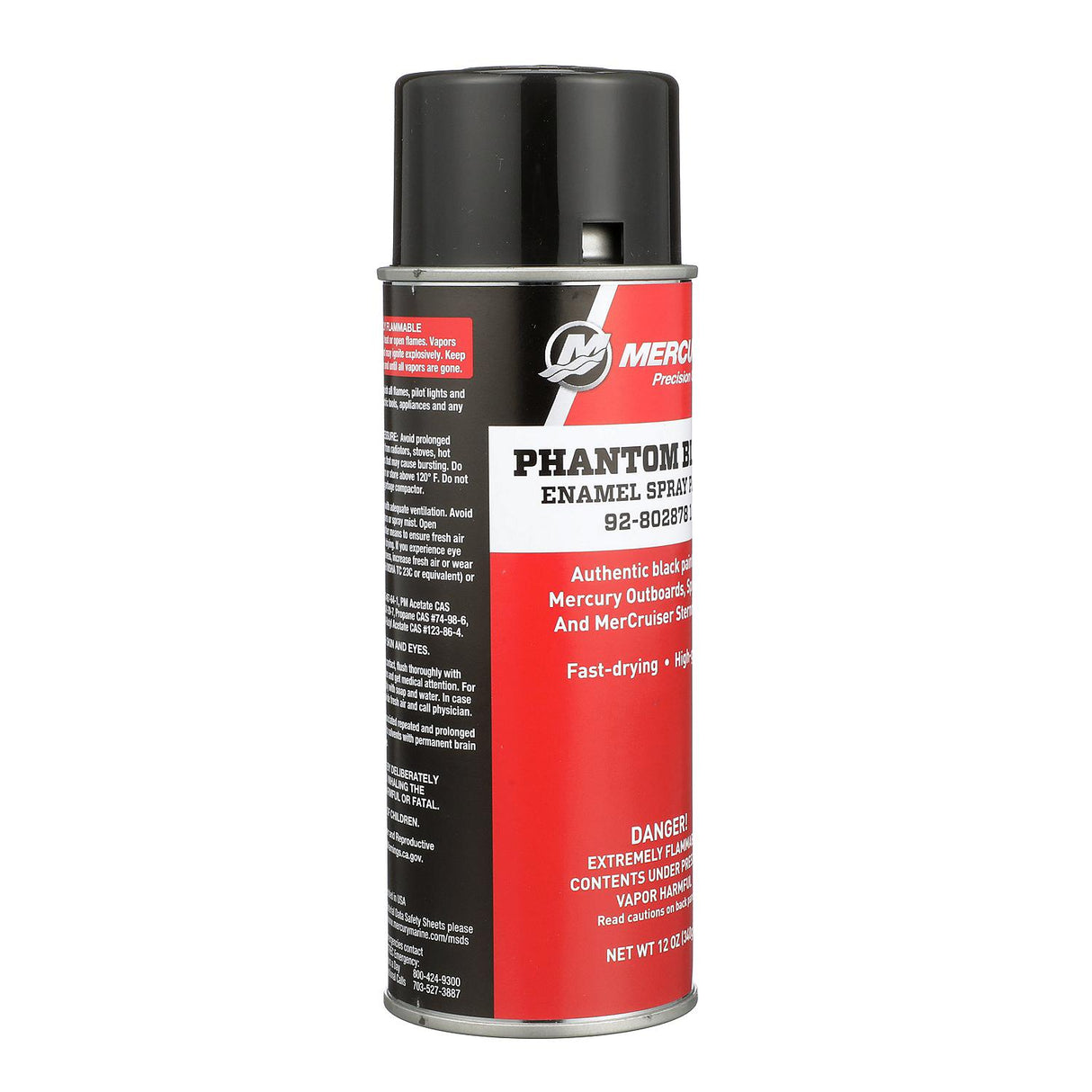 Mercury Phantom Black Enamel Spray Paint - 12oz - 92-8028781