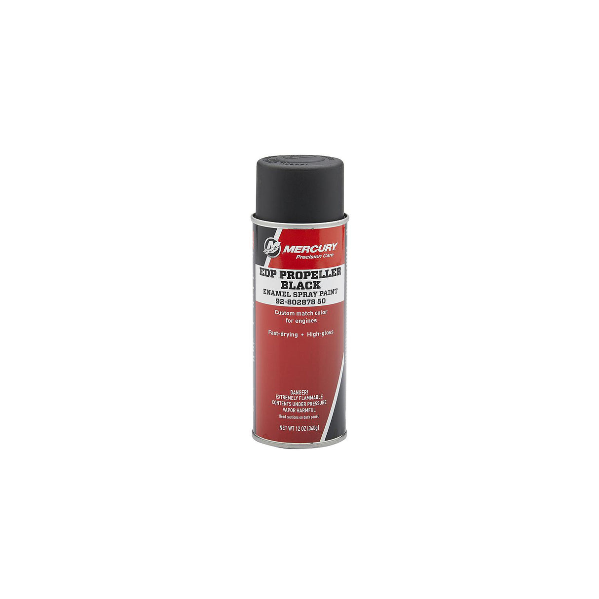 Mercury EDP Propeller Black Enamel Spray Paint - 92-80287850