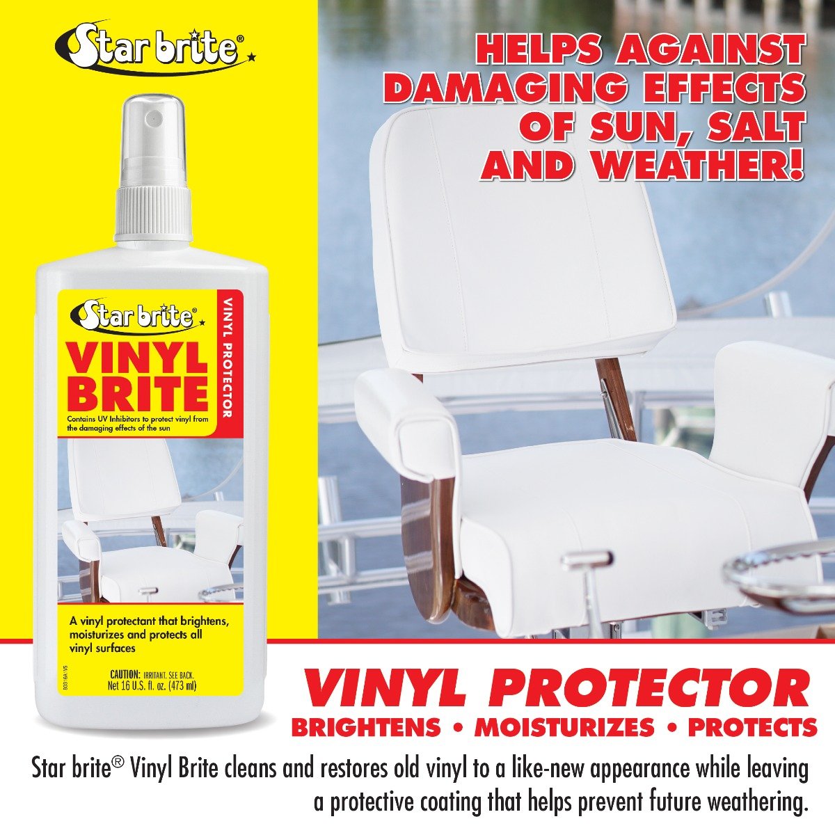 Starbrite - Vinyl Brite Protectant - 16 oz. - 80316