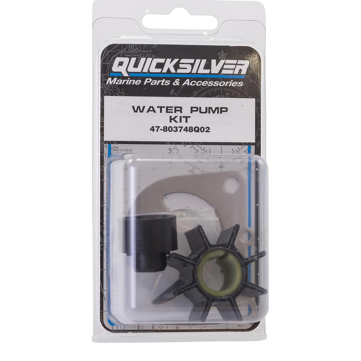 Mercury Quicksilver - Water Impeller Repair Kit - Fits 9.9 HP FourStroke Model Year 2005 and Later - 47-803748Q02