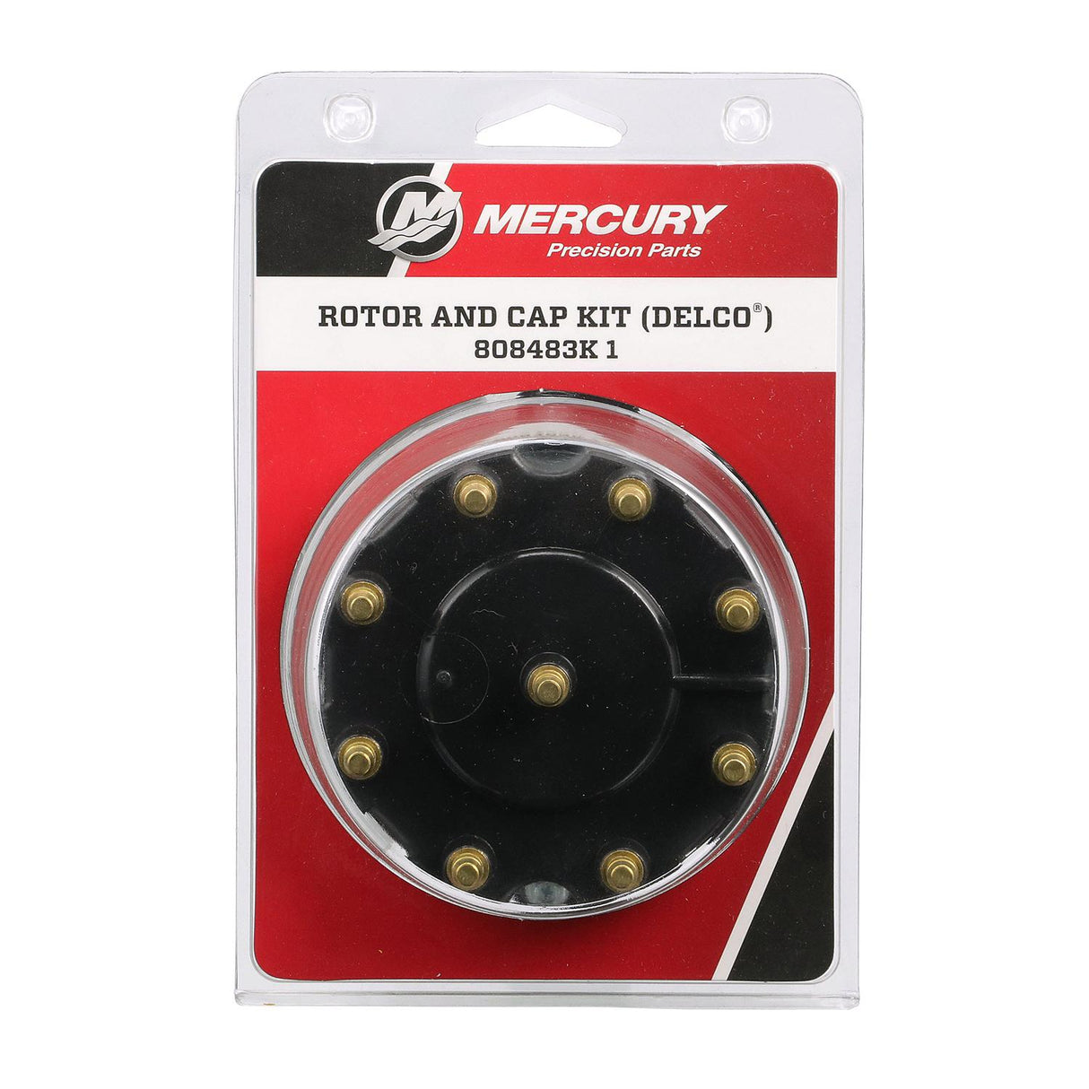 Mercury Mercruiser - Cap and Rotor Kit - Fits 1997 & Older GM V-8 Engines with Delco HEI Ignition - 808483K1