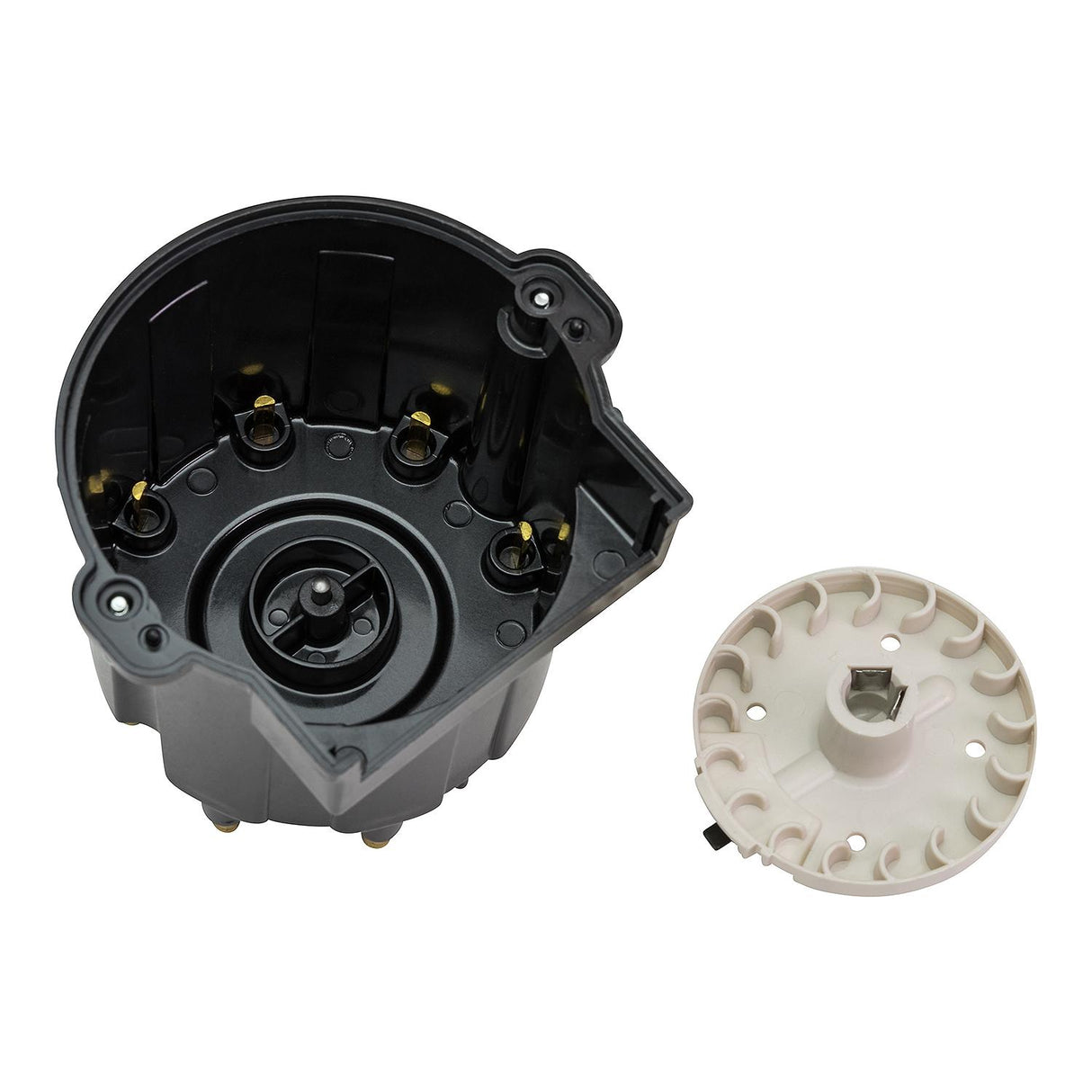 Mercury Mercruiser - Cap and Rotor Kit - Fits 1998-2015 GM V-8 Engines with Delco HEI Ignition - 808483Q2
