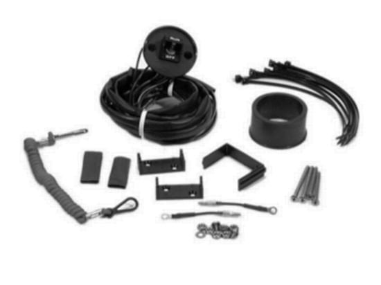 Mercury - Lanyard Stop Switch - Dual Flush Mount - 5 Ft - Fits Non DTS MCM/MIE Engine - 87-814324A2