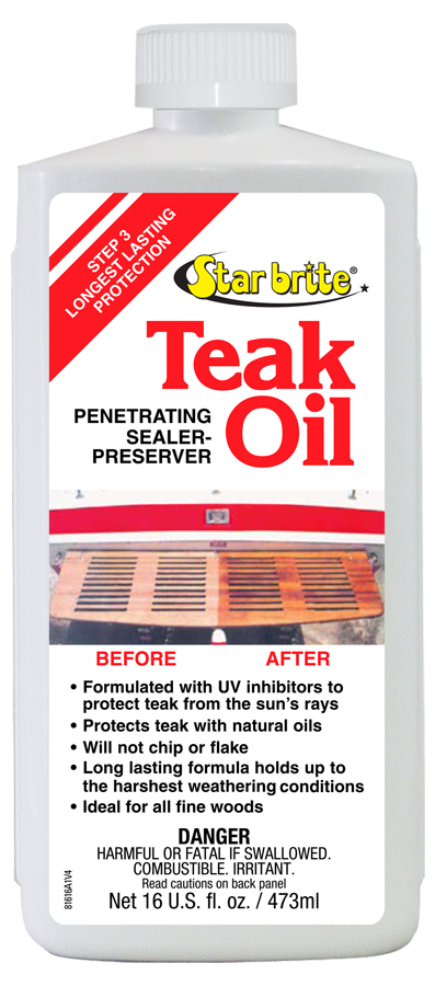 Starbrite - Teak Oil - 16 oz. - 81616
