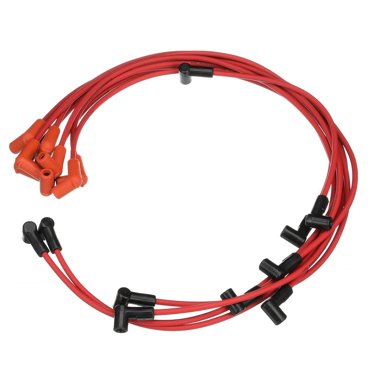 Mercury Mercruiser - Spark Plug Wire Kit - Red - Fits GM V-8 350 CID Engines with Delco HEI Ignition - 84-816608Q71