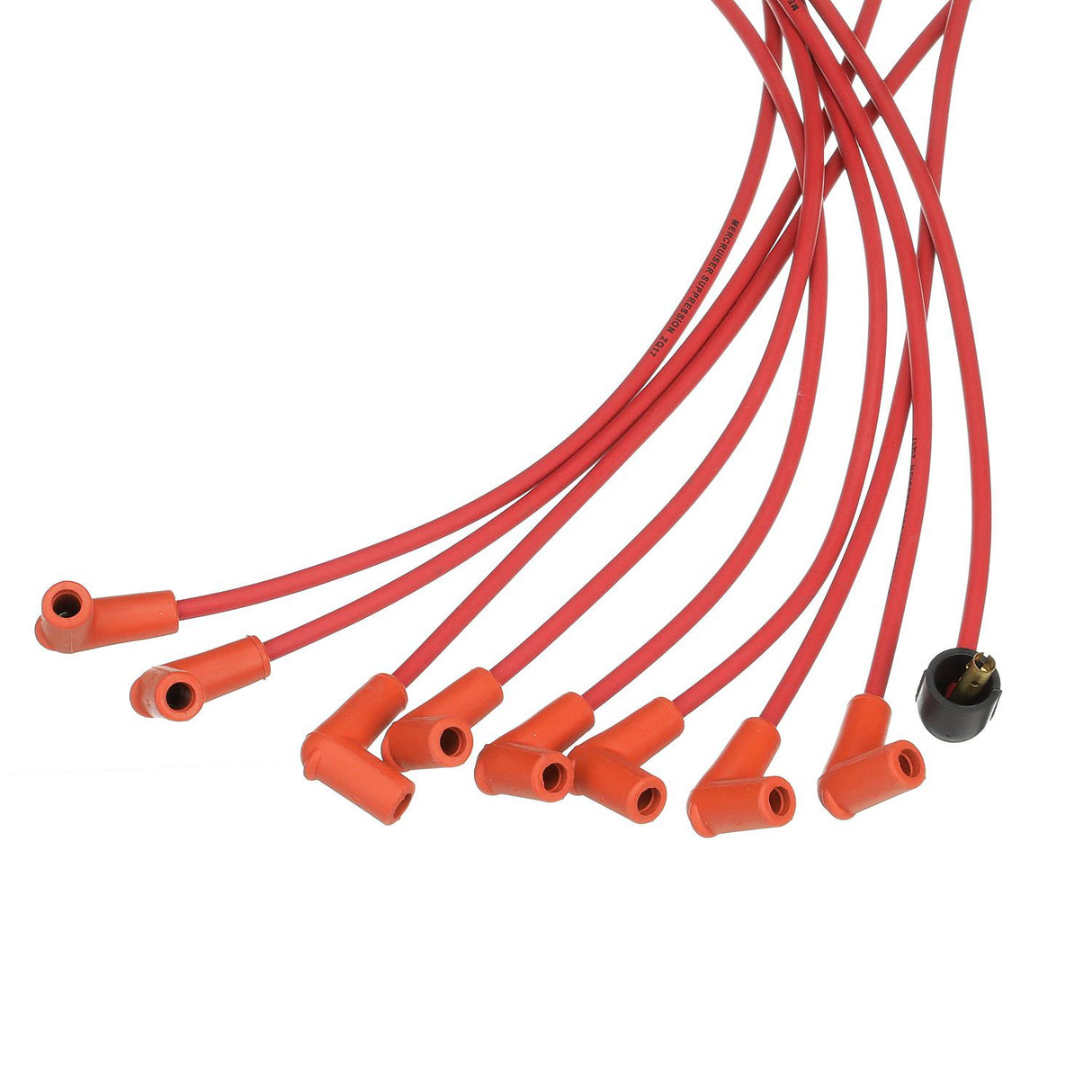 Mercury Mercruiser - Spark Plug Wire Kit - Red - Fits 5.7L MIE & Tow Sports with Thunderbolt IV Ignition - 84-816608Q80