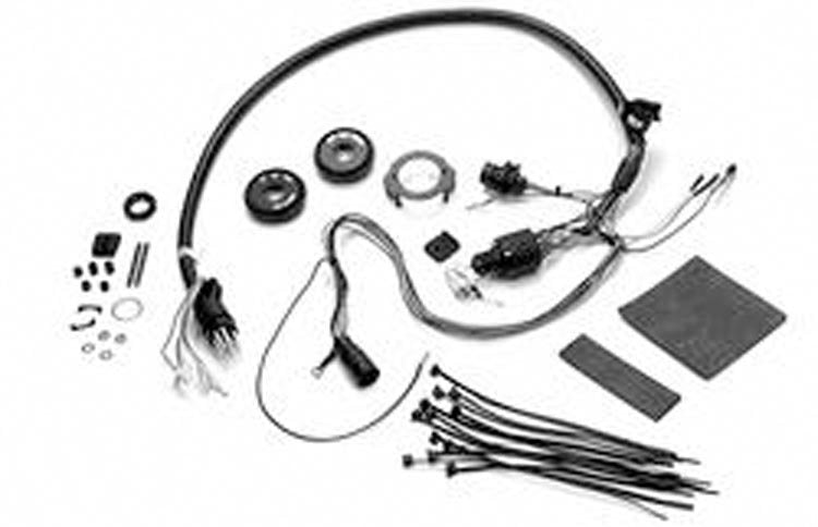 Mercury - Key Switch with Harness - Engine to Helm - 8 Pin - 11 Ft Harness with Horn - Fits Mercury/Mariner 6 HP and Higher Outboards, Mariner 30/40 HP, All Mercury / Mariner 4 Stroke Outboards, Force 40 HP and Higher, & Mercury Jet Drives - 84-816626A11