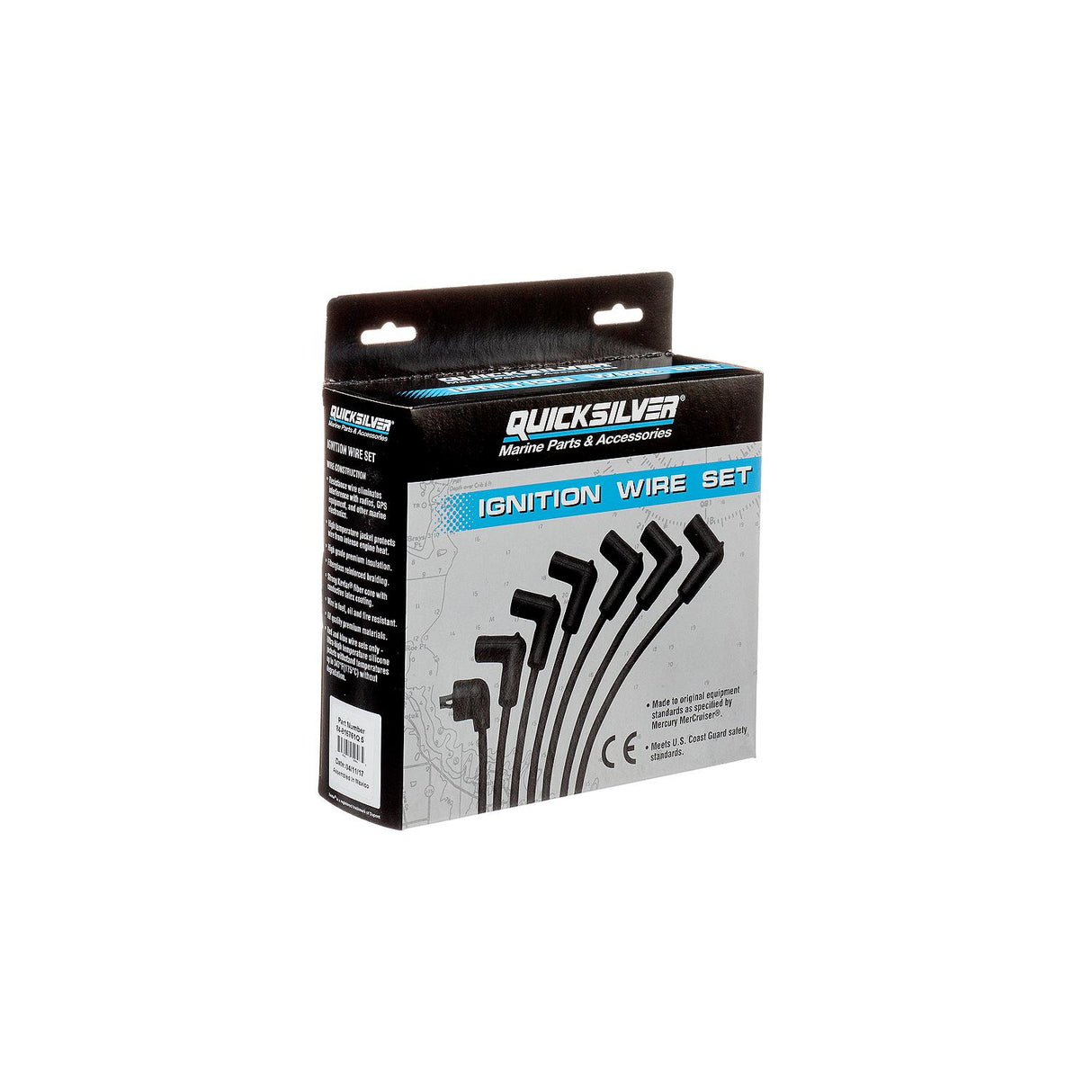 Mercury Mercruiser - Spark Plug Wire Kit - Fits GM 4 Cylinder Engines with Conventional Points Ignition - 84-816761Q5