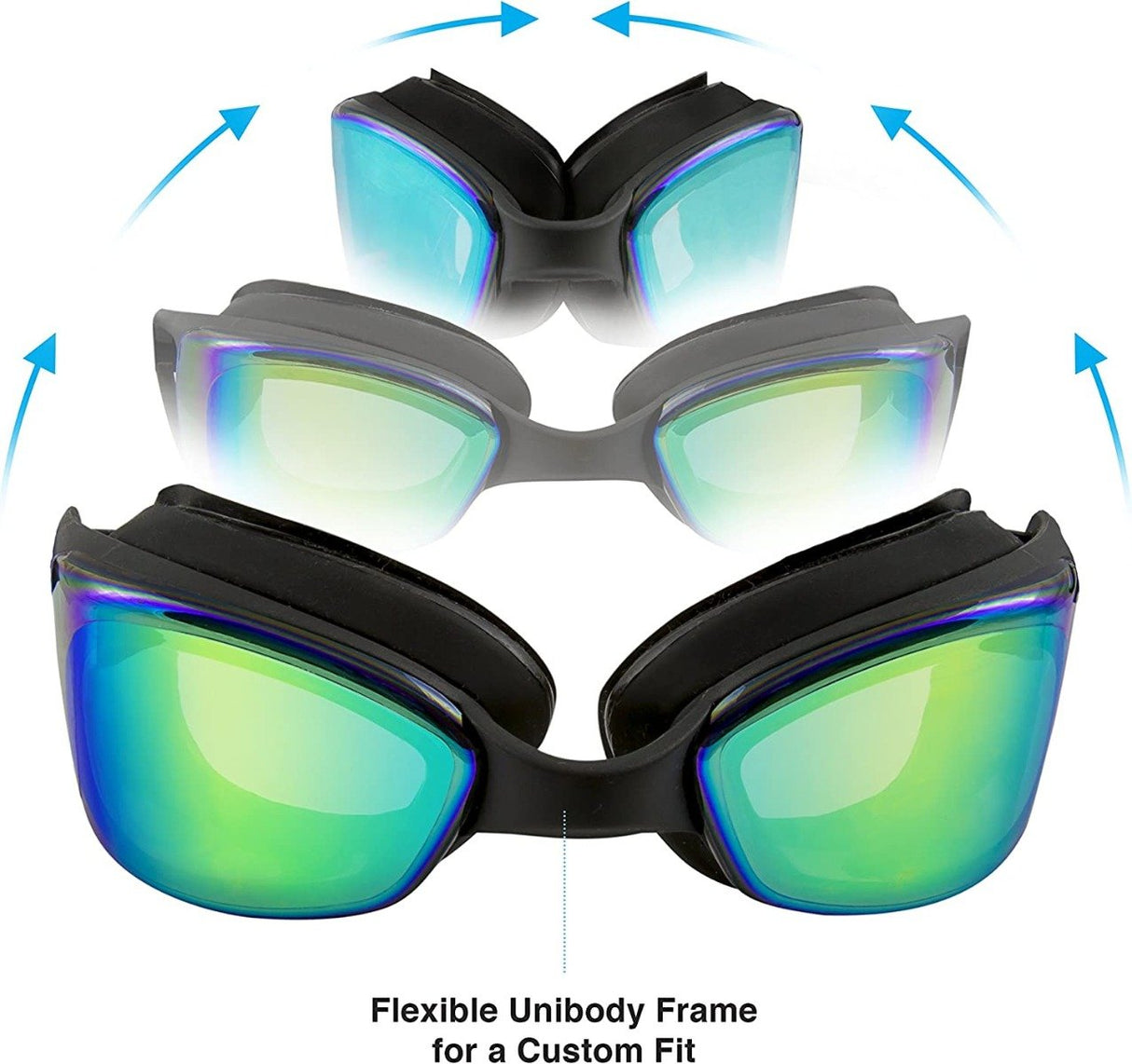 (AQUA LEISURE) Stingray Swim Goggle - AZG14861BK