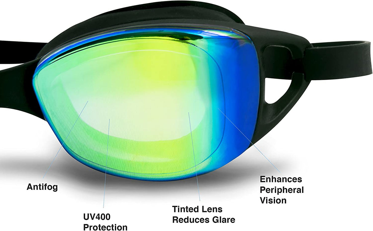 (AQUA LEISURE) Stingray Swim Goggle - AZG14861BK