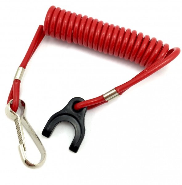 Mercury Quicksilver - Lanyard Cord - Fits 2.5, 3.3, 4/5 HP, 4/5/6 Outboard Engines - 823054Q