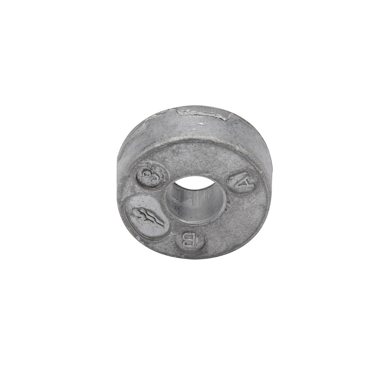 Mercury 823912 Outboard Aluminum Anode - Fits Mercury/Mariner 4 - 5 HP 2-cycle - F4/5 - 6 HP Four Stroke - F8 - 9.9 HP Four Stroke - 15 HP 2-cycle Seapro - F25 - 30 EFI Four Stroke