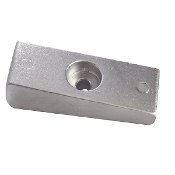 Mercury 826134T3 Outboard Magnesium Side Pocket Anode - Fits Fits Mercury/Mariner 35-300 HP Outboards - Force 90 & 120 HP 1995 - Newer Outboards