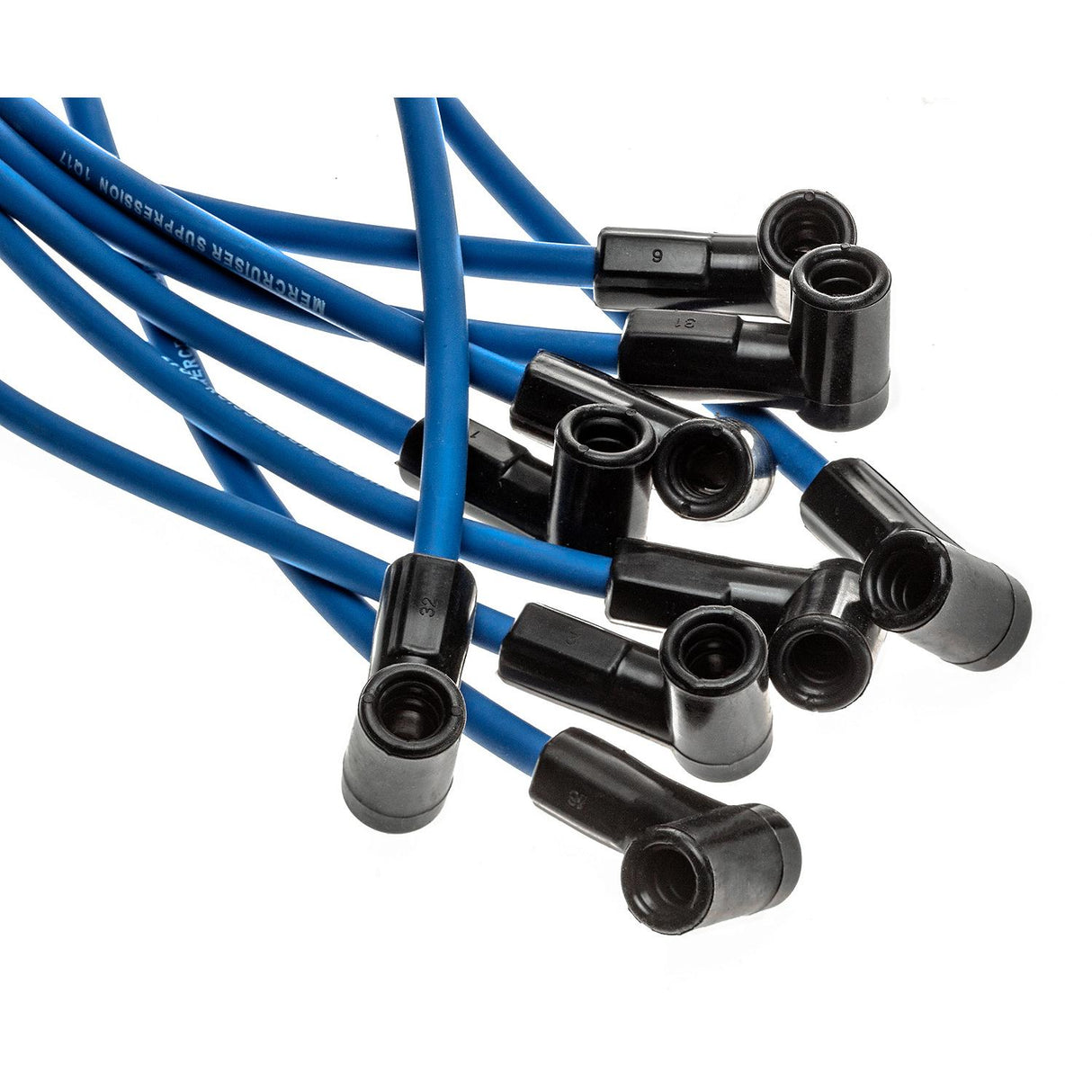 Mercury Mercruiser - Spark Plug Wire Kit - Blue - Fits MCM 500 EFI & 575 SCi - 84-847701Q25
