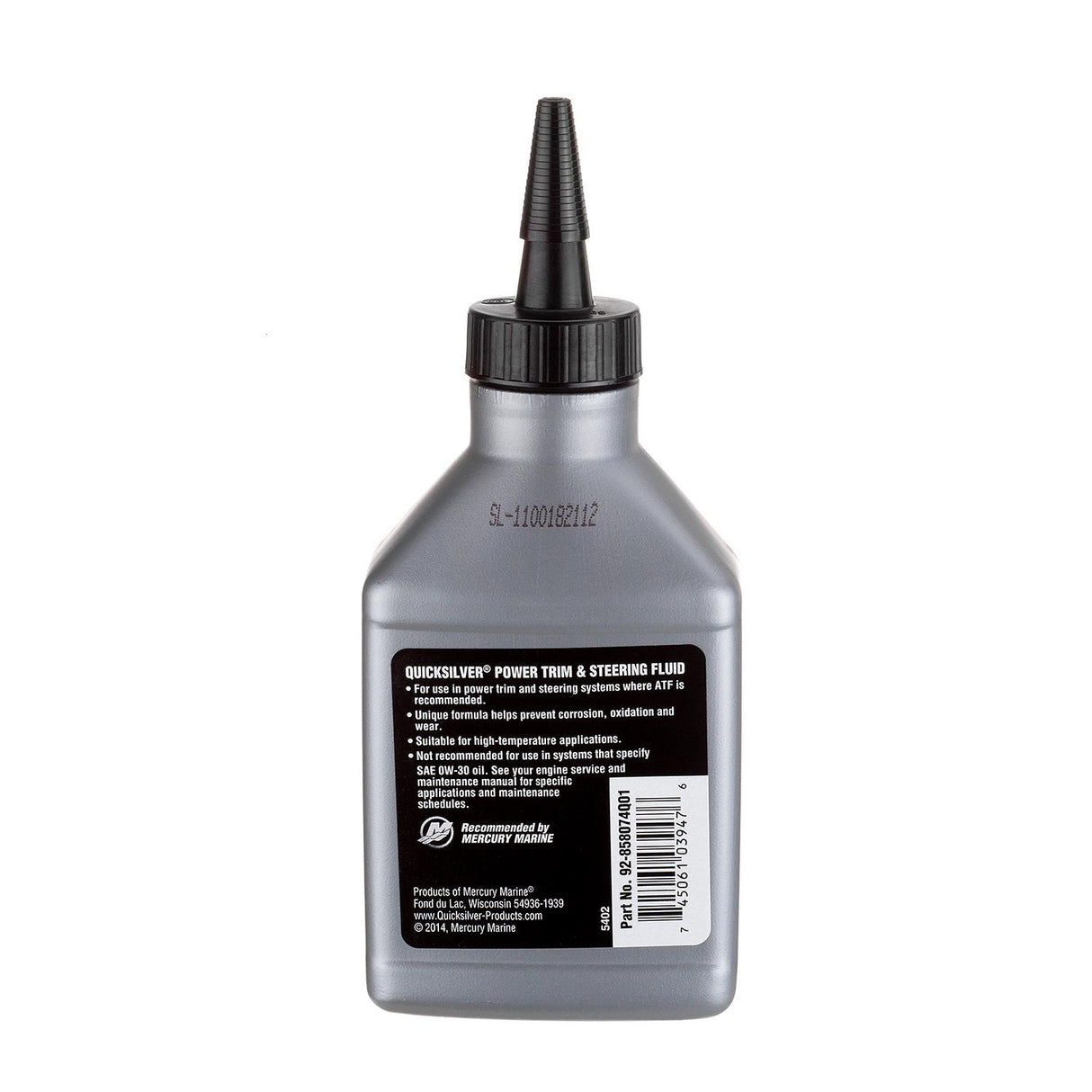 POWER TRIM AND STEERING OIL - 92-858074Q01