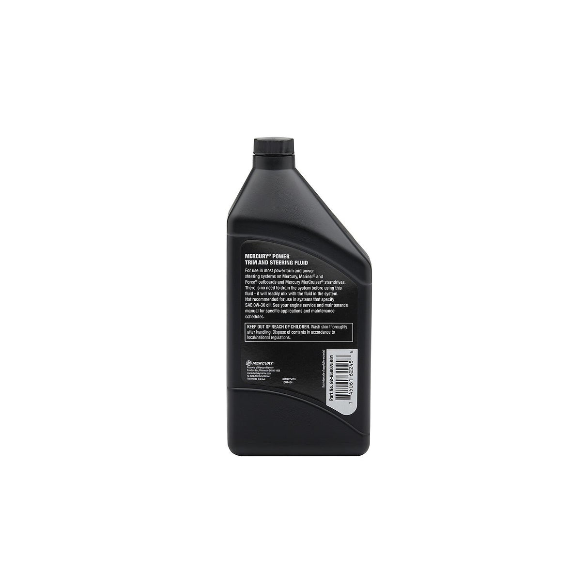 TRIM AND STEERING FLUID - 92-858075K01