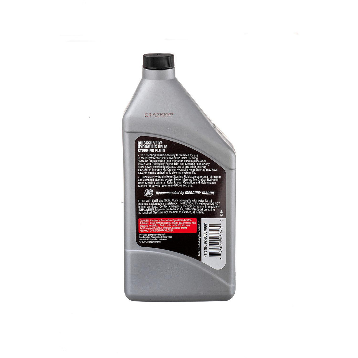 HYDRAULIC STEERING FLUID - 92-858078Q01