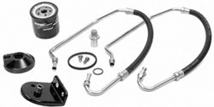 Mercury MerCruiser - Remote Oil Filter Kit - Fits 2001-2002 MCM V-8 Carbureted w/Closed Cooling & 2002-2009 MCM V-8 - 2002-2009 MCM V-8 carbureted - 864990A1