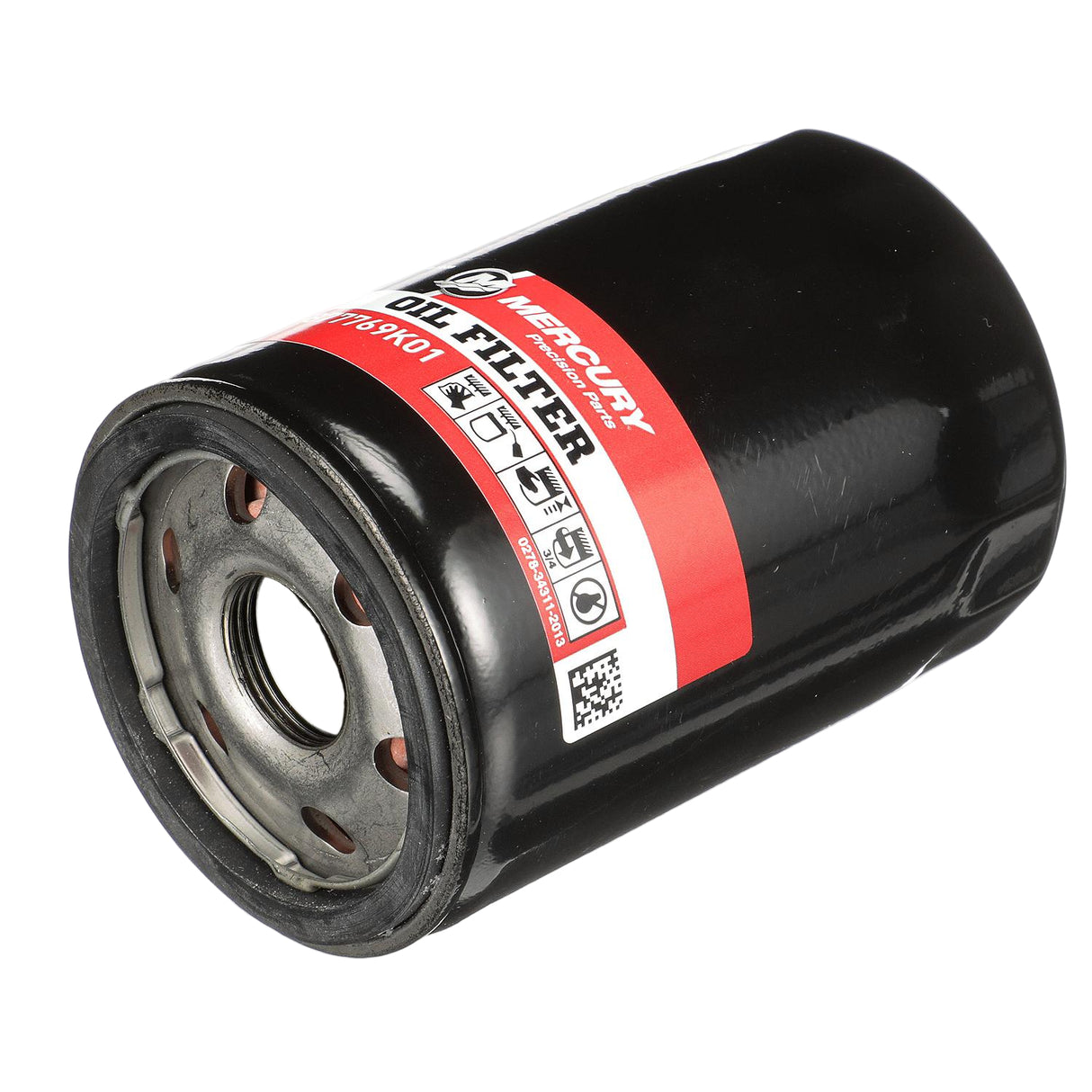 Mercury Outboard Oil Filter - Fits 200 - 225 - 250 - 275 - 300 - 350 - 400 Verado Pro SCI - 35-877769K01