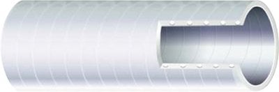 Shields - Extra Heavy Duty White Vac Hose - Series 148 - 1" x 10' - 3" Bend - 1481003