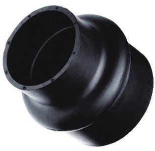 Shields - Straight EPDM Rubber Hump Hose, 4" - 22040001