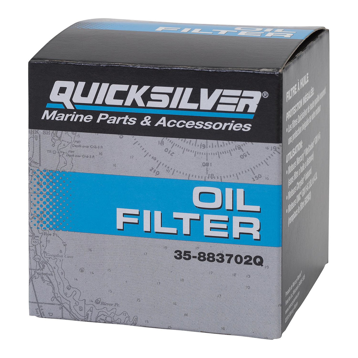 Mercury Quicksilver - Oil Filter - Fits MCM V‑6 - 35-883702Q