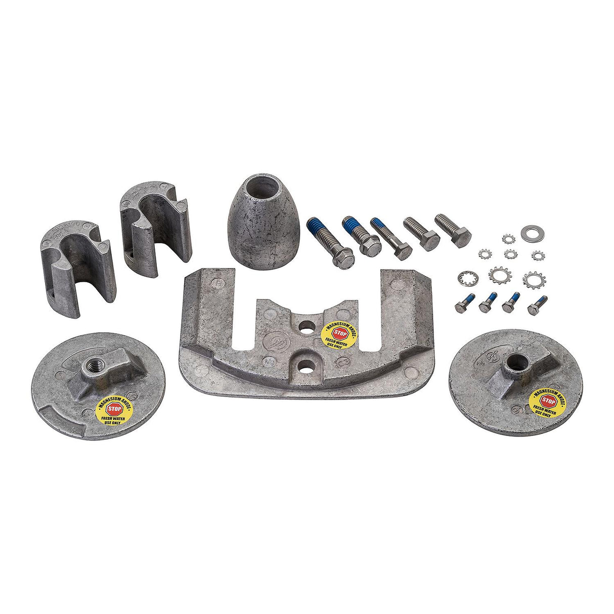 Mercury Quicksilver - Magnesium Anode Kit - Fits 2003/Newer Bravo III Drive - 97-888760Q04
