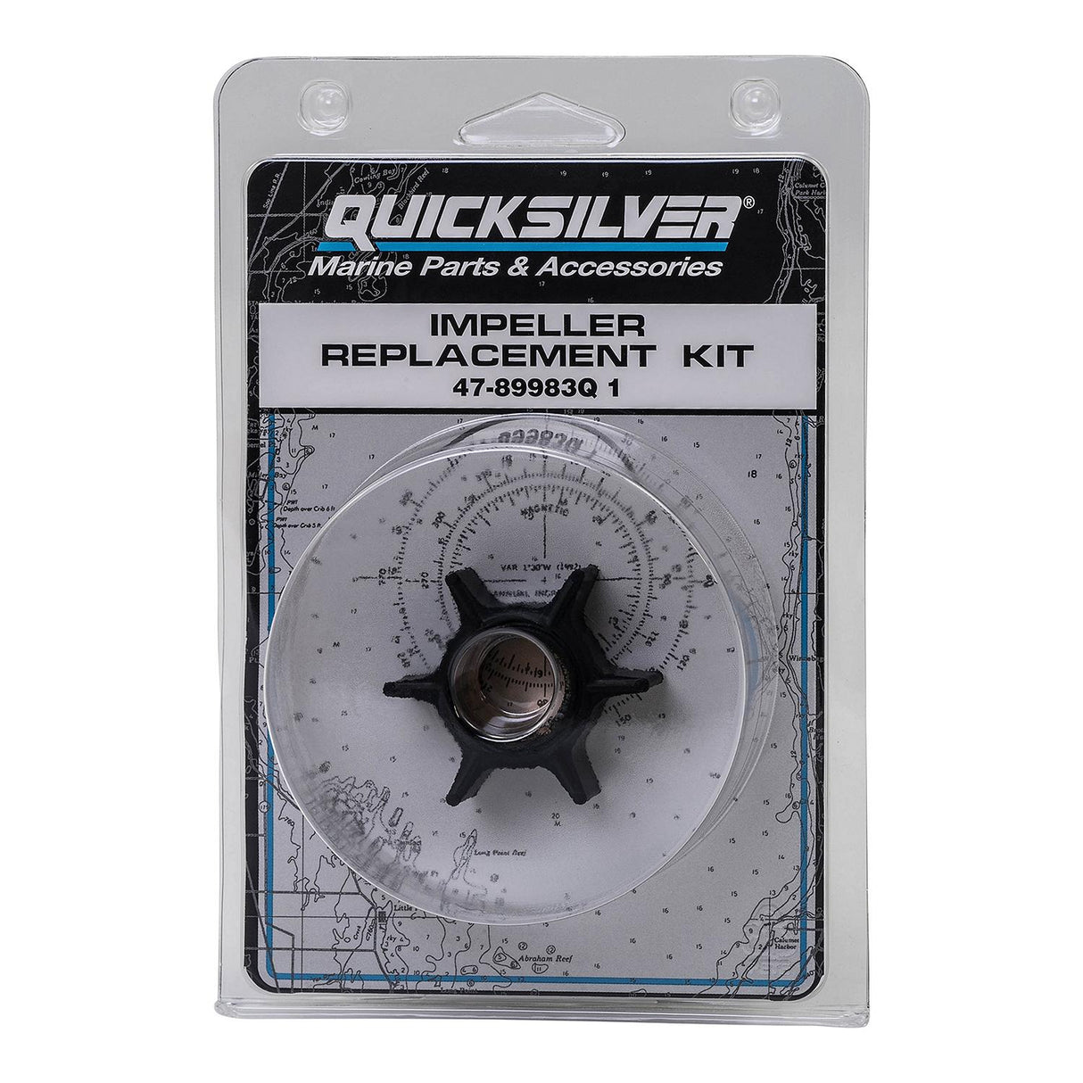 Mercury Quicksilver - Water Impeller Repair Kit - Fits Various Outboards - 47-89983Q1