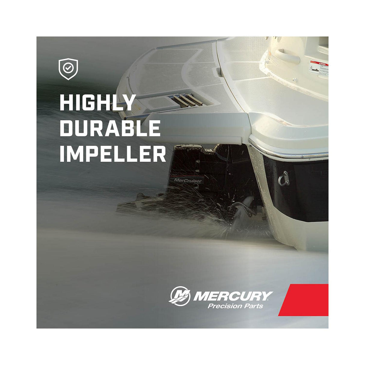 Mercury Mercruiser - Water Impeller Repair Kit - Fits Mercury/Mariner 65 HP through V-6 Outboards, & Mercruiser I/R/MR/Alpha Drives - 47-89984T5