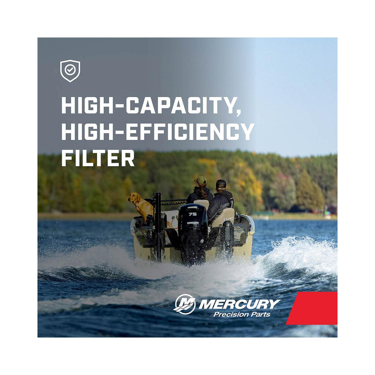 Mercury MerCruiser Water Separating Fuel Filter - Fits remote mounted applications w/o clearance issues - 35-8M0079963