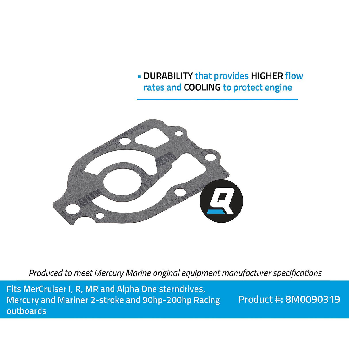 Mercury - Water Pump Gasket - 27-8M0090319