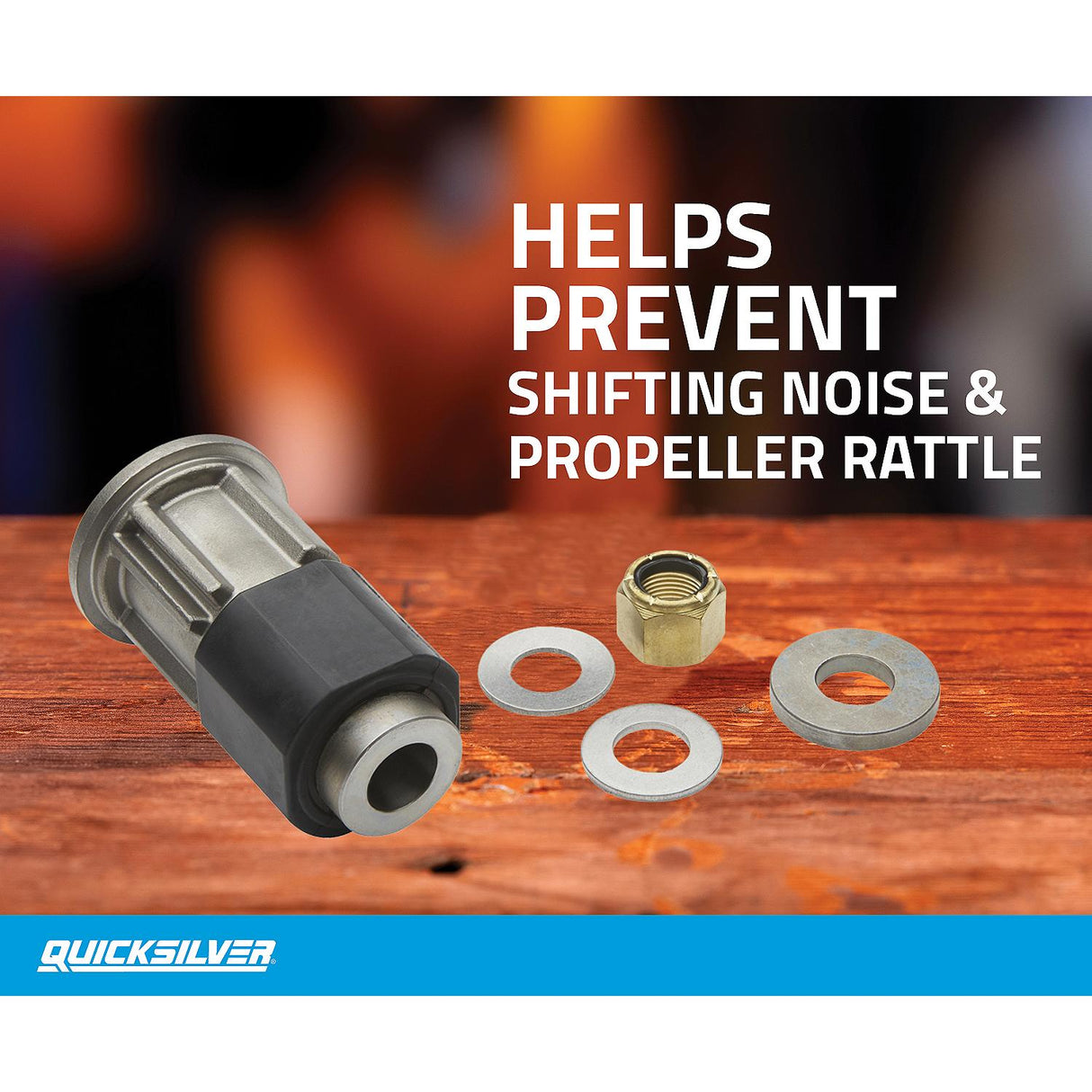 Mercury Quicksilver - Flo-Torq SSR HD Hub Kit - Fits Mercury V8 FourStroke and 350‑400 HP Verado Outboards - 8M0101603