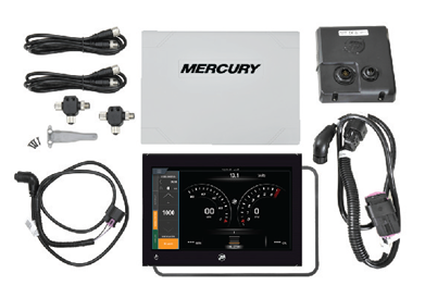 Mercury – VesselView 903 9-Inch Display Only | SmartCraft Rigging | 1-4 Engines | Black Finish | 8M0129544