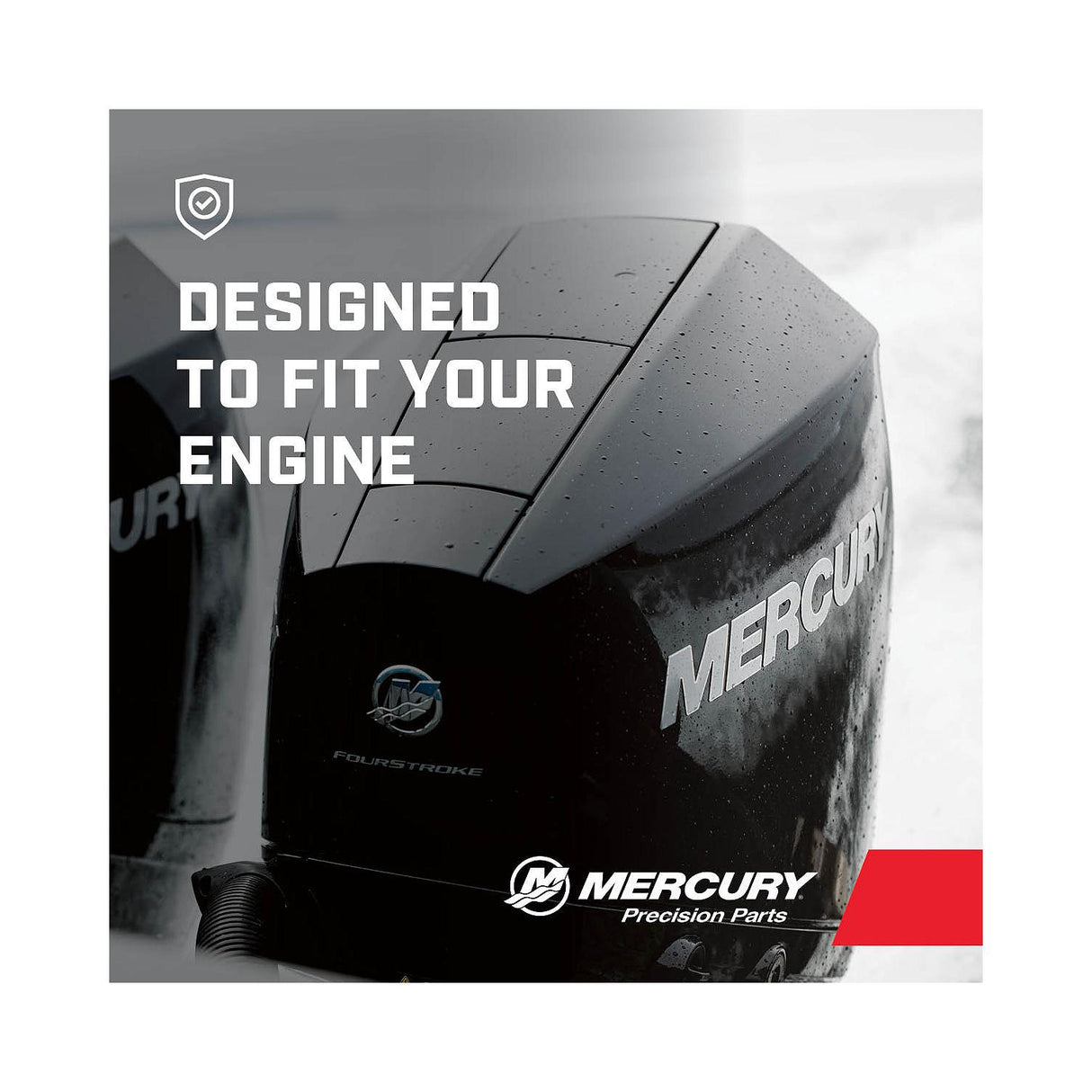 Mercury 175 - 300 HP V6 (3.4L) & V8 (4.6L) Four Stroke 100 Hour Service Kit - 8M0149929